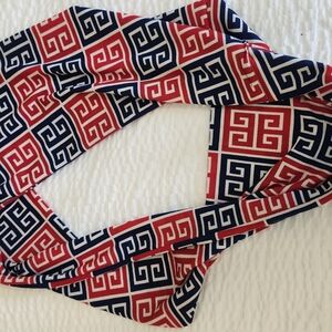 Red Blud Greek‎ Key Heavy Jersey Knit Scarf